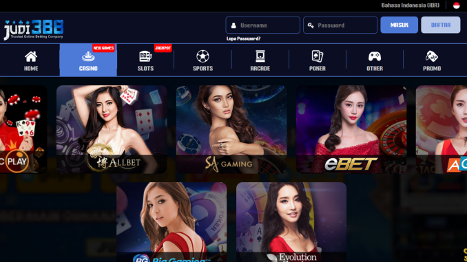JUDI388 JUDI388 adalah agen situs judi slot online dan bandar bola online terbesar serta terpercaya di Indonesia yang mempunyai izin resmi dalam memberikan pelayanaan judi slot. Sebagai situs slot dengan memiliki banyak sekali jenis permainan mesin slot online. Situs slot online JUDI388 merupakan partner resmi dari pay4d. JUDI388 juga menyediakan permainan lain yang dapat kalian mainkan seperti live casino, sportsbook, togel dan tembak ikan yang dapat anda mainka. Pay4d sudah beroperasi sejak tahun 2015, sebagai partner resmi disitus JUDI388 hanya dengan minimal deposit 10.000 dan withdraw 50.000. Daftar Slot Online di JUDI388 dengan Bank Bca, Bni, Bri, Mandiri, Cimb Dan E-Wallet Qris, Ovo, Gopay, Dana, LinkAja Untuk bermain disitus JUDI388 pemain diwajibkan melakukan pendaftaran terlebih dahulu dengan mengisi formulir daftar yang sudah disediakan situs JUDI388. Selanjutnya pemain bisa melakukan deposit dengan menggunakan bank bca, bni, bri, mandiri dan cimb serta juga bisa menggunakan via e-wallet seperti dari aplikasi qris, dana, ovo, gopay, linkaja sampai pulsa telkomsel dan xl dengan hanya memilih menu deposit para pemain bisa langsung bermain dipermainan judi online yang ingin di mainkan. Seperti permainan judi slot online, live casino online, sportsbook ( taruhan bola ), togel dan tembak ikan yang bisa langsung dimainkan di JUDI388 Disini kalian dapat deposit dari pulsa dengan rate tertinggi dan mendapatkan bonus spesial yang telah kami sediakan di setiap minggunya. Agen Togel Online JUDI388 Diskon Terbaik JUDI388 sebagai situs agen slot dan togel online dengan diskon terbesar di Indonesia. Bahkan hanya kami yang berani memberikan bonus member baru sampai 20% dengan potongan diskon terbaik, bagi setiap pemain yang baru saja bergabung dengan JUDI388, kalian tidak perlu ragu lagi..semua permainan disitus kami bisa anda langsung kalian mainkan dengan hanya 1 akun saja. Bergabunglah dan langsung menangkan hadiahnya anda di JUDI388, nikmati promo - promo tebaik dari kami. Nikmati kemudahan dan kenyamanan dalam bermain di situs bandar slot dan togel online terbesar. Kepuasan anda bermain adalah kebanggan dari kami, dengan itu kami menyediakan bantuan 24 jam tercepat selama yang dapat melayani anda kapan pun. Prediksi Slot Gacor Terbaik Setiap hari kami akan selalu memberikan trik slot gacor atau permaianan terbaik bagi semua member maupun penggila slot online. Prediksi trik gacor diberikan secara gratis yang dapat anda temukan social media kami, semuanya JUDI388 berikan untuk membantu setiap pemain jackpot besar untuk anda. JUDI388